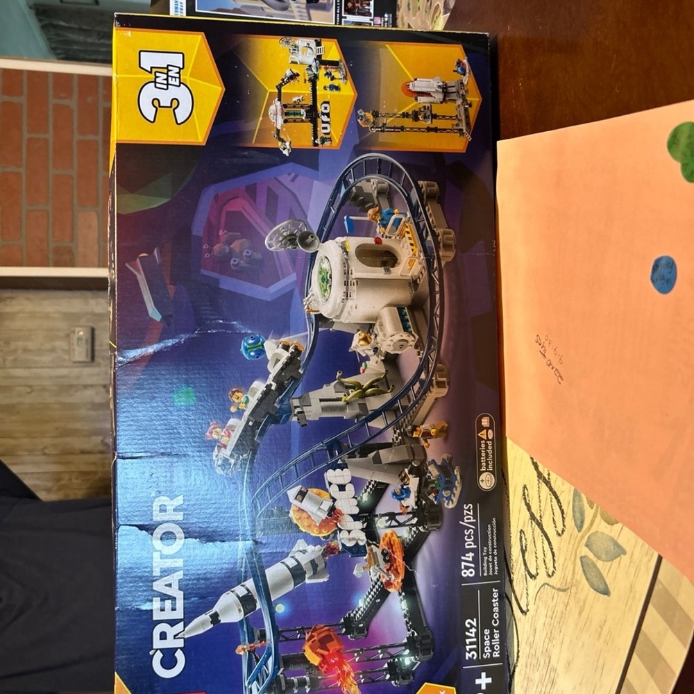 LEGO Creator 3-in-1 Space Roller Coaster Set - Blue and White